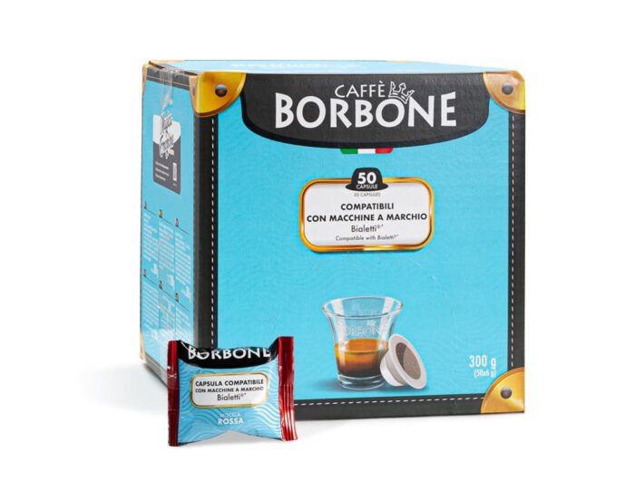 Caffè Borbone – Miscela Rossa - 50 capsule