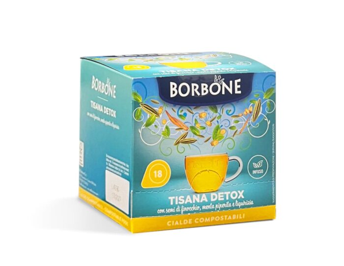 Caffè Borbone – Tisana Detox - 18 cialde