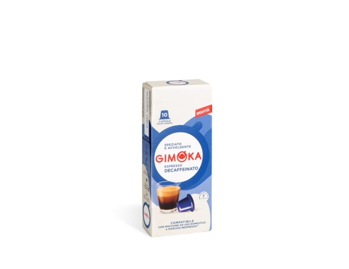 Gimoka - Caffè Decaffeinato - 10 capsule