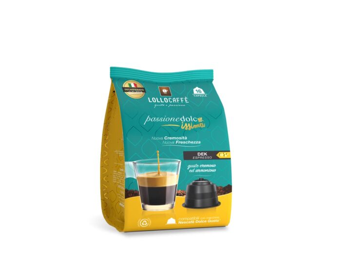 Lollo Caffè - Miscela Decaffeinato - 16 capsule