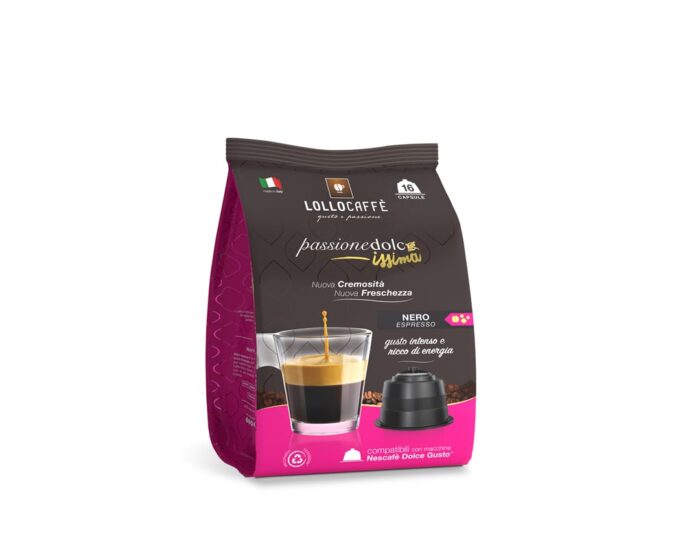 Lollo Caffè - Miscela Nera - 16 capsule