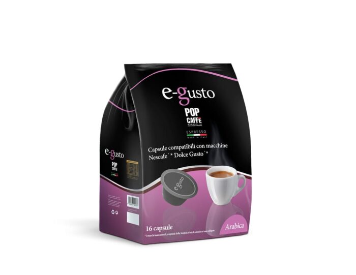 Pop Caffè - Caffè Arabico Gourmet - 16 capsule
