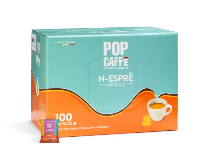 Pop Caffè - Caffè Arabico Gourmet - 100 capsule